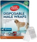 Simple Solution Einweg Windel f&uuml;r R&uuml;den Gro&szlig; mit Feuchtigkeitsanzeiger 12er Pack