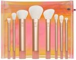 REAL TECHNIQUES The Wanderer Make up Brush Kit, Premium and Professional 8 Midi-size
