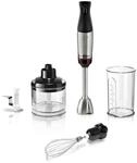 Bosch Stabmixer ErgoMaster Serie 6, mit Zerkleinerer, Schneebesen, Mixbecher,