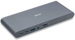 LINDY DST-Pro 5K, USB C Laptop Dockingstation mit 3 (4K) oder Display f&uuml;r HP Mac