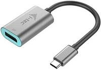 i-tec USB-C auf DisplayPort Metal Adapter 60Hz, 1x Display Port 4K Ultra HD,