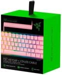 Razer Upgrade-Set mit PBT Tastenkappen + Spiralkabel (120 Doubleshot PBT Tasten,