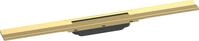hansgrohe Fertigset Duschrinne RainDrain Flex, Abflussrinne 700mm, Bodenablauf Dusche