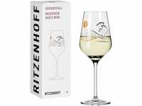 RITZENHOFF 3011008 Weißweinglas 300 ml - Serie Herzkristall Nr. 8 – Glas mit