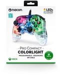 NACON Pro Compact Controller Colorlight Mando Con Cable para PC/Xbox One/Xbox...