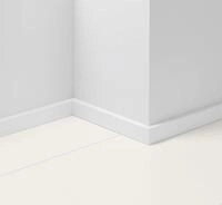 Parador Dekor-Sockelleiste SL 3 Uni wei&szlig; D001 L&auml;nge 2.20m