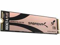Sabrent M.2 NVMe SSD 1TB Gen 4, Internes Solid State 7000 MB/s Lesen, PCIe 4.0...