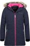 Trollkids Girls Lifjell Jacket 116, Navy/pink