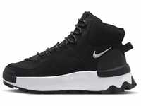 Nike Damen Classic City Boot Sneaker, Black/White-Black, 41 EU