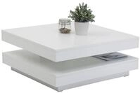 Hela Tische, Couchtisch Wohnzimmertisch Andy, Quadratisch, Holzwerkstoff, Tischplatte