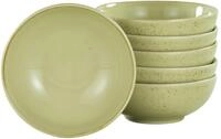 Creatable, 22085, Serie Nature Collection, 6-teiliges Geschirrset, Sojaschale aus