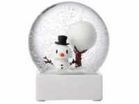 Hoptimist - Skandinavisches Design - Schneekugel - Large Snowmann Snow Globe -