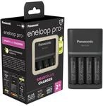 eneloop SmartPlus-Ladeger&auml;t f&uuml;r 1&ndash;4 AA/AAA NI-MH-Akkus, mit 4 eneloop pro