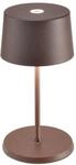 Zafferano, Olivia Mini Lampe, Tragbare und Wiederaufladbare Tischlampe mit Touch
