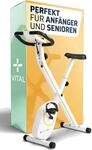 SportPlus SP-HT-1200-W-iE Heimtrainer Fahrrad klappbar - Hometrainer Fahrrad klappbar