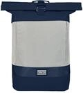 OAK25 Rolltop Rucksack Damen & Herren Blau - Reflective - Reflektierender