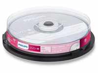 Philips DVD-R Rohlinge (4.7 GB Data/120 Minuten Video, 16x High-Speed-Aufnahme, 10er