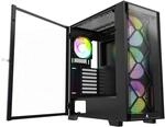 Montech AIR 1000 Premium, Midi-Tower, Tempered Glass, schwarz
