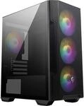 MSI MAG Forge M100R Mini-Tower PC-Geh&auml;use, geh&auml;rtetes Glas, unterst&uuml;tzt Micro-ATX