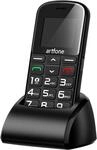 artfone CS182 Seniorenhandy ohne Vertrag丨Mobiltelefon mit gro&szlig;en Tasten丨GSM Dual