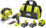 RYOBI One+ Duo Schlagbohrmaschine + Stichs&auml;ge, kabellos, 18 V &ndash; RCK182B-225SA6 &ndash;