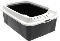 Rotho MyPet Bonnie Katzenklo Schale | Katzentoilette mit niedriger...