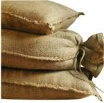 NOOR Sands&auml;cke Jute 20kg (30 x 60 cm) 10er Pack, unbef&uuml;llt I Idealer