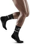 CEP - THE RUN Mid Cut &ndash; Laufsocken f&uuml;r Herren 45-48 &ndash; Mittellange