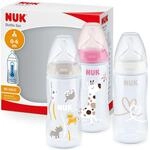 NUK First Choice+ Babyflasche im Set | 0&ndash;6 Monate | Temperature Control Anzeige 