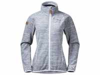 Bergans Hareid Fleece W Jacket NoHood - Aluminium - XS