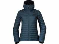 Bergans Lava Light Down Jacket w/Hood Women Größe XL orion blue