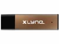 Xlyne ALU USB-Stick 128GB Aluminium, Bronze 177570-2 USB 2.0