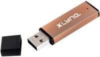 xlyne ALU USB-Stick 128GB Aluminium, Bronze 177570-2 USB-A (USB 2.0)