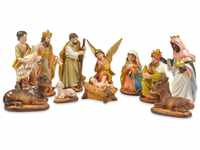 Riffelmacher 78301 - Krippenfiguren für die Weihnachtskrippe, Figuren aus...