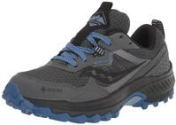 Saucony Women's Excursion TR16 Gore-Tex Trail Running Shoe, Shadow/Summit, 7.5