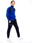 Givova Herren Visa Trainingsanzug, Mehrfarbig (hellblau/blau), M
