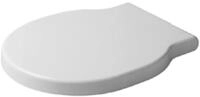 Duravit Foster &ndash; Sitz Deckel Scharnier Edelstahl C00 Foster wei&szlig;