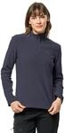 Jack Wolfskin Damen Taunus HZ W Fleecepullover, Graphite, M