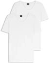 BOSS Herren V-Neck T-Shirt, 2er Pack Modern, White, XL