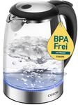 COSORI Glas Wasserkocher 1,7 L, kocht in 2 Minuten, wasserber&uuml;hrende Teile