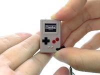 TinyCircuits Thumby (Grau), kleine Spielkonsole, spielbarer programmierbarer
