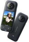 Insta360 X3 - Wasserdichte 360&deg;-Actionkamera mit 1/2"-Sensor, 5,7K 360&deg;, 72MP