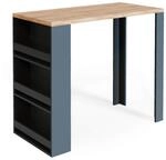 Vicco Bartisch, Eiche, 57 x 117 cm, mit offenen Ablagen zur Aufbewahrung von