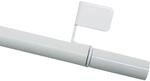 Gardinia Klemmstange, Ausdrehbar, Montage ohne Schrauben und Bohren, Press&Go