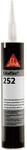 Sika 7195 Sikaflex 252 Kartusche 1 K-Klebstoff, 300ml Volumen, Schwarz