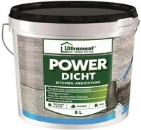 Ultrament Power Dicht 8 l | hochwertige Bitumen-Universalabdichtung, schnell