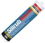 Soudal Silirub Bau N Bausilikon Silikon Dichtstoff 310ml Kartusche (braun)