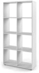 Vicco Raumteiler Scutum, Wei&szlig;, 143 x 72 cm, zur Nutzung als Raumteiler oder offenes