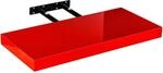 STILISTA&reg; Wandboard Volato, L&auml;nge 50 cm, Hochglanz Rot | Freischwebendes Wandregal