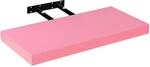 STILISTA&reg; Wandboard Wandregal Volato, L&auml;nge 50 cm, Pink | Freischwebendes Wandregal